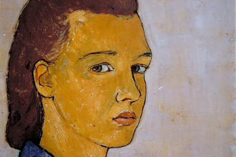 Charlotte Salomon: Selbstbildnis, 1940 (https://de.wikipedia.org/wiki/Charlotte_Salomon#/media/Datei:Charlotte_S.jpg)