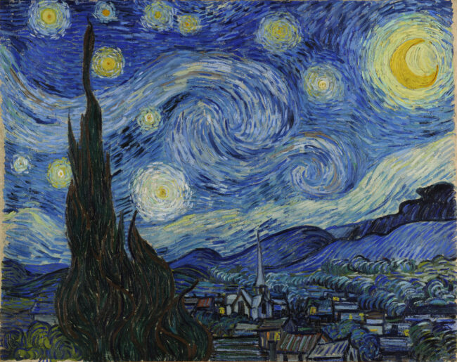 Vincent van Gogh: Sternennacht, 1889