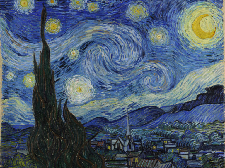 Vincent van Gogh: Sternennacht, 1889 Vincent van Gogh: Sternennacht, 1889